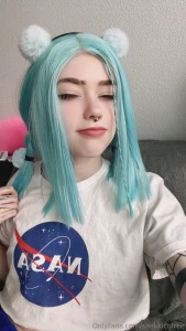 Blue hair dlc unlocked open message for feet pics 3 part 1