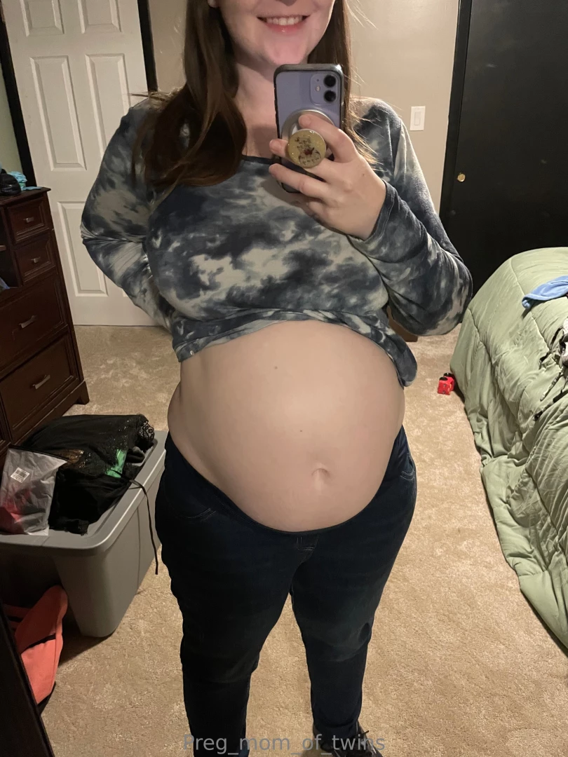 Me at 20 weeks pregnant with the twins my oh my how small i was then 