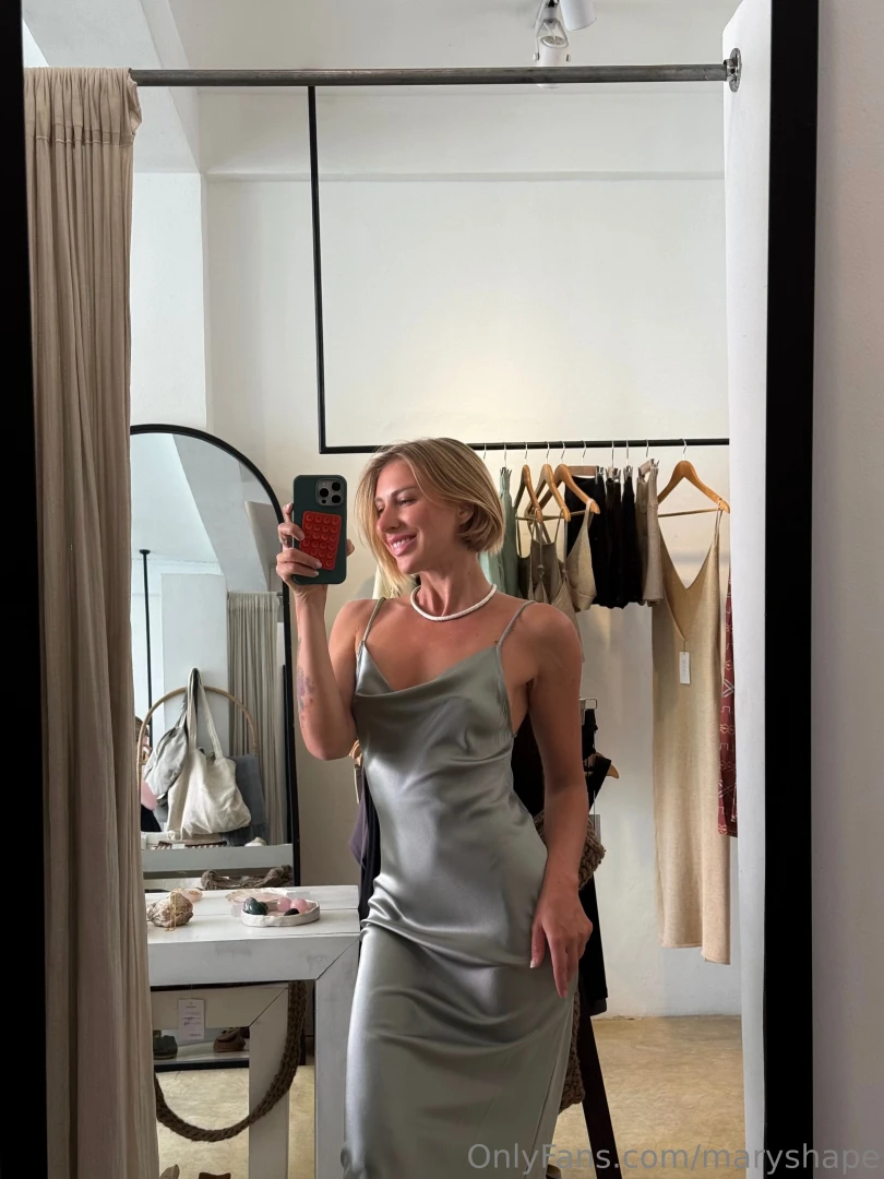 I feel so feminine in this silk dress i wish you d take me on a date 