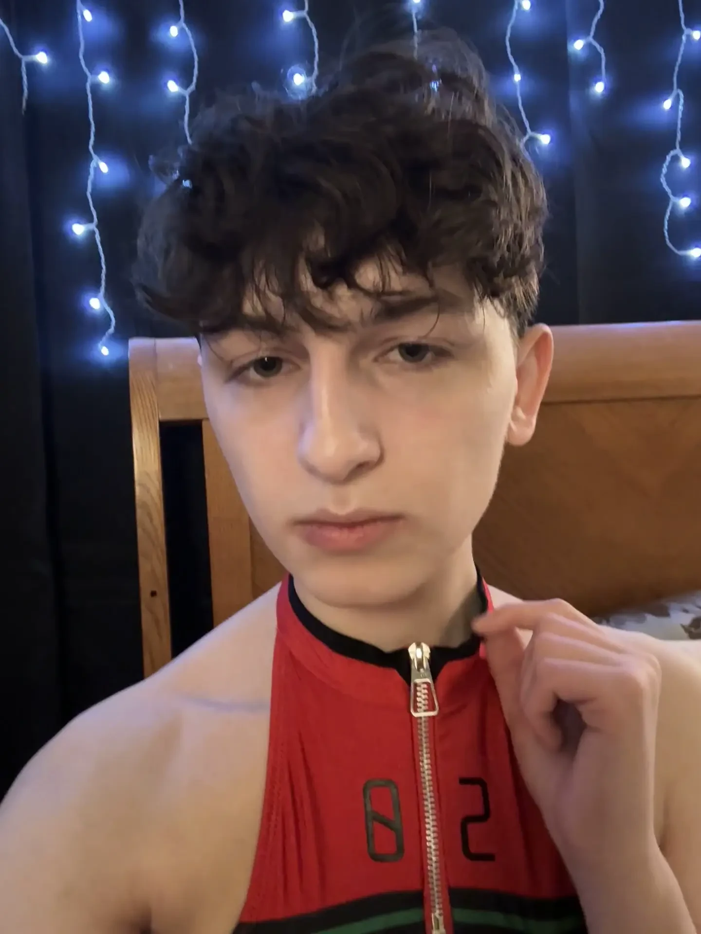 Calm face wild thoughts 