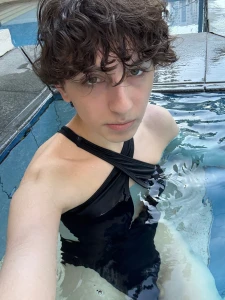 Poolside tease part 1