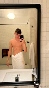 Drop the towel get on your knees and enjoy my soft dick as you please