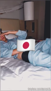 So michaeldoherty caught me jerking my cock while we were in japan and