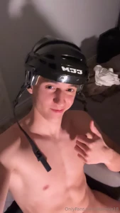 Wear your helmets boys