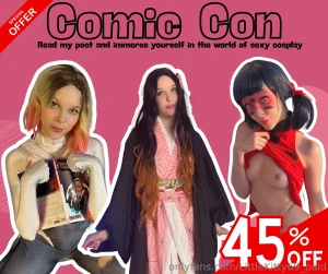 Comic con i really love cosplay and it s something i really enjoy a part 3