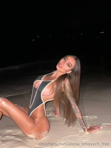 Night the sea and me just the moonlight and the sound of the waves