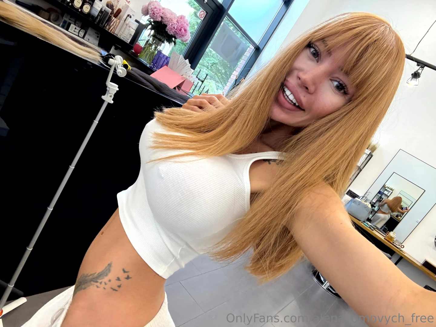 Self-care day at my favorite salon while they re working their magic part 1 