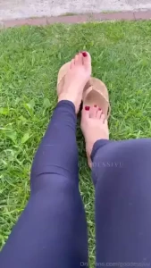 It s sandal season you d look at my mesmerizing feet secretly so i don