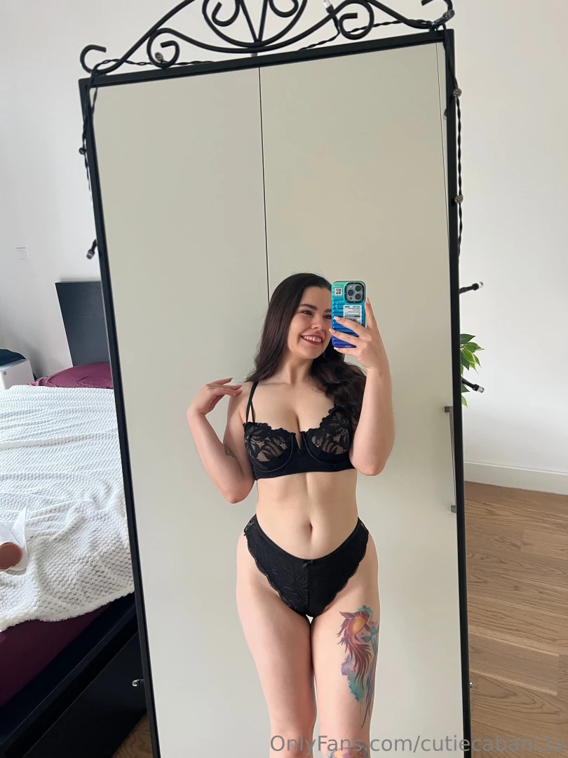 Classic black lingerie and a sunny smile what would you add to this 