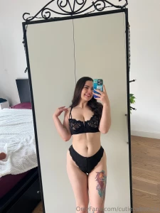 Classic black lingerie and a sunny smile what would you add to this