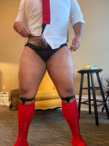 That work outfit underneath the suit part 1