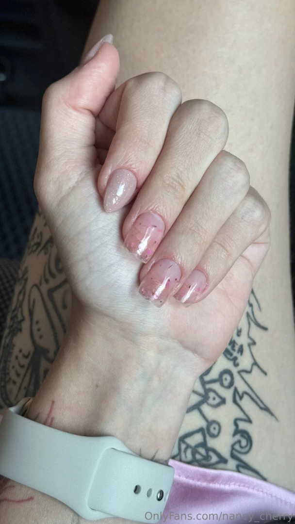 After a long time i was able to get a manicure my happiness has no 