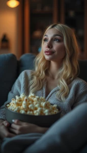 The perfect evening at home what s the last new movie you watched and