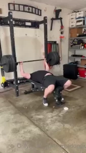 Maybe you could pull my shorts down and suck my dick while i lift part 2
