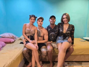 Invite your wife and girlfriend to swing with 2 foreign guys 2 part 4