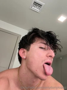 Who s gonna give me something to put this tongue up against
