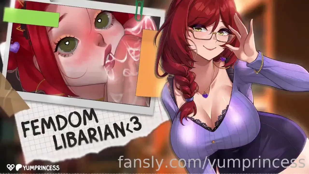 Gentle femdom librarian catches you in the library gentle femdom 