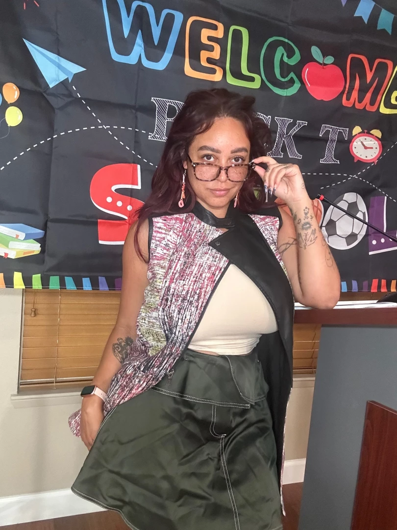 Say hello to your substitute teacher miss emi 