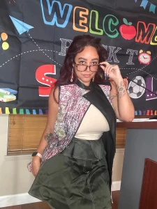 Say hello to your substitute teacher miss emi