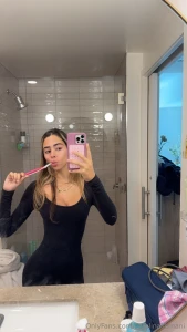 Putting it in my mouth