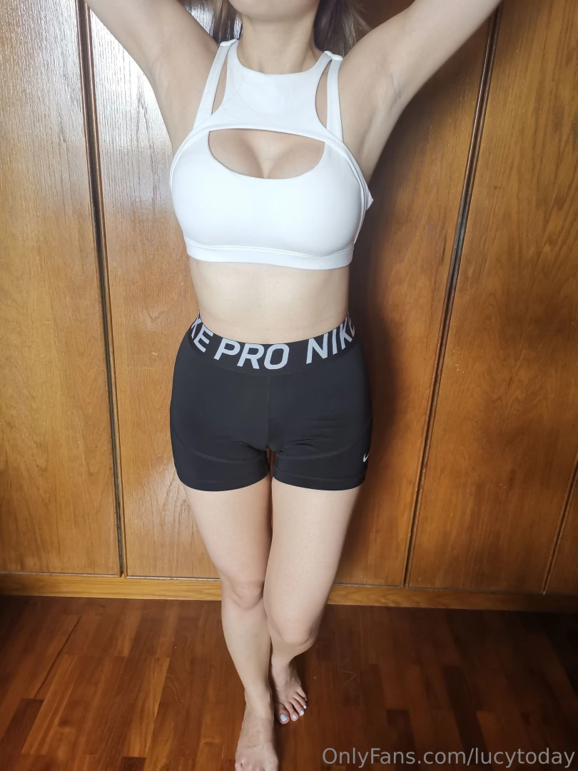 Braces sports bra gym shorts i know you want to see me in this outfit part 3 