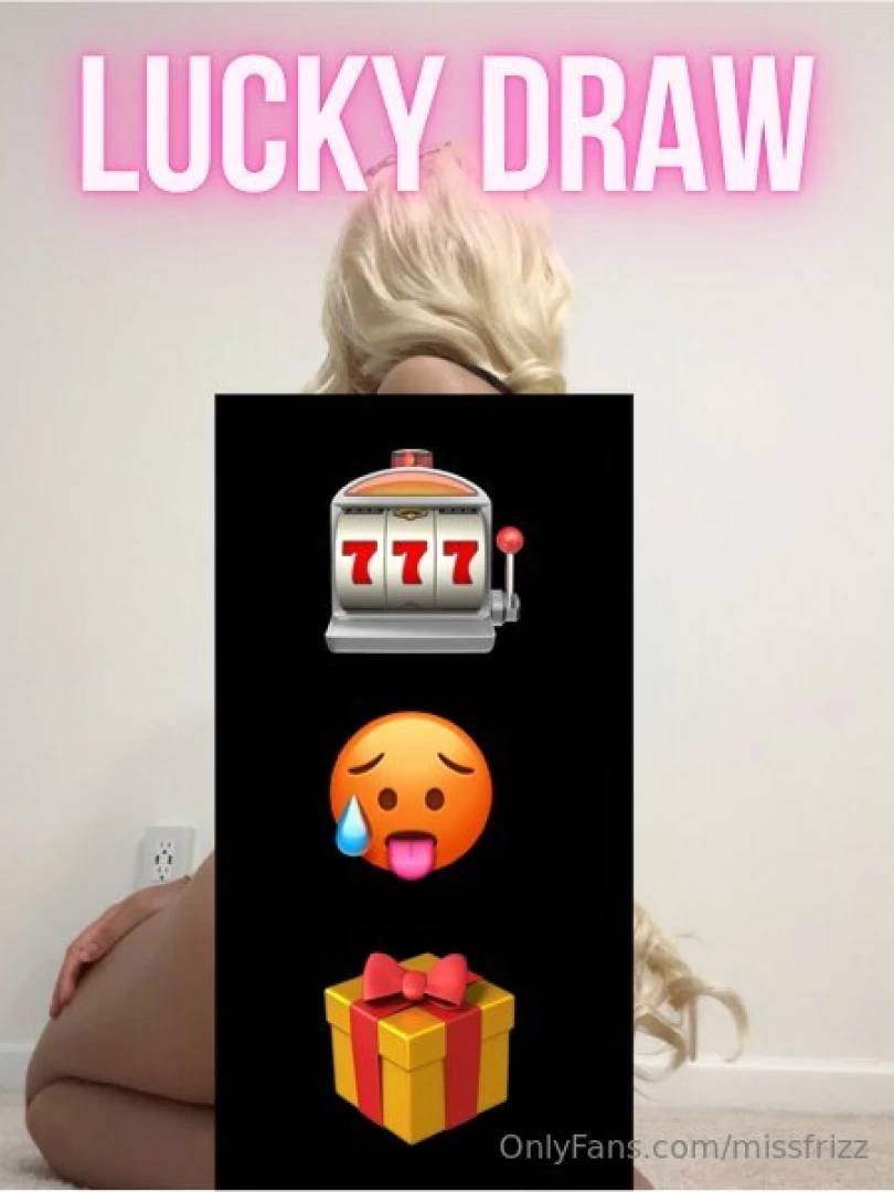 Trying something new who s getting lucky 