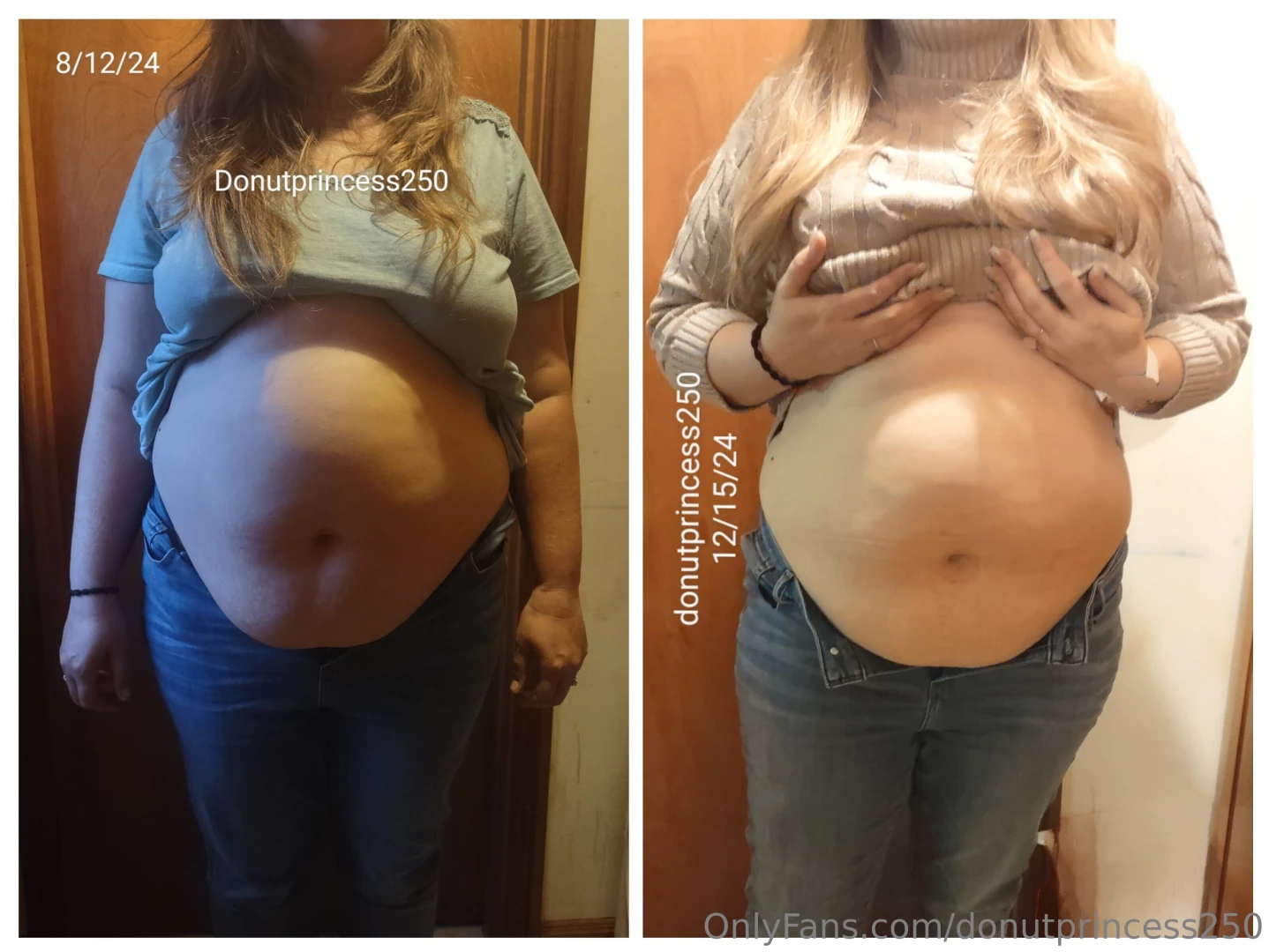 I m a little different shape these days 