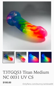 I have my heart set on this dildo ugh it is so gorgeous - tip 120 toy