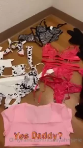 Look at all the fun new outfits i got for you guys i hope you re ready