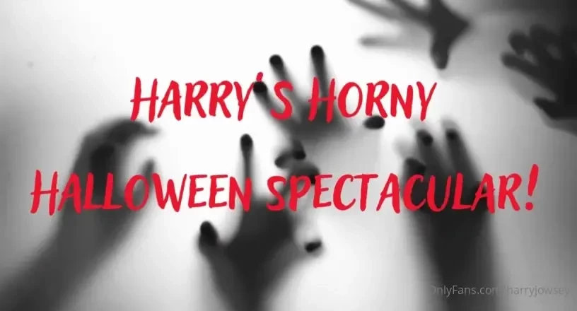 Harry s horny halloween spectacular about to scare your pussycat with 