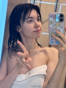 No make up yea or no tbh ive been working on my skin for a long time