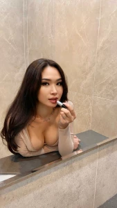 Getting ready for something new with the perfect shade of lipstick