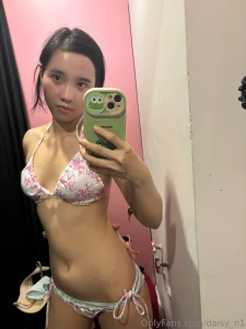 Bikini beach season try on in vip account daisy_n do you like bikini