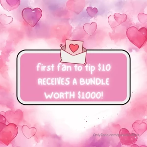 Fastest fan wins 1000 bundle for only 10