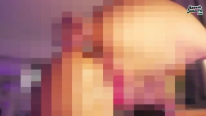 Glass buttplug cum there s a triple threat of orgasm in this video as