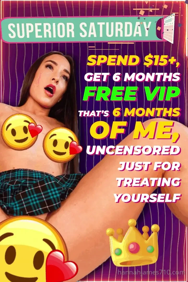 It s superior saturday spend 15 or more and get a free 6-month 