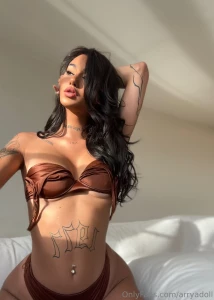 Sun-kissed skin and confident curves