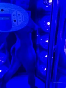 Tanning swipe for video part 3