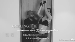 Tickling the tall amp timid kiara was caught stuck in a spot she