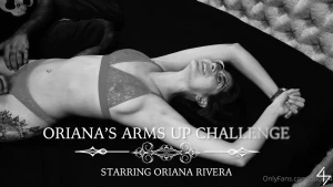 Oriana s arms up challenge her composure shattered her body betrayed