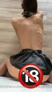 Attention very explicit video with pure nymphomaniac girl 8 minutes of