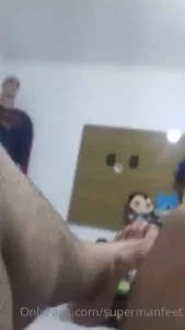 Foot and stick