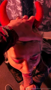 I love getting cock shoved down my throat