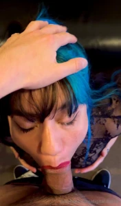 You can see her concentration when clementine practices her deep