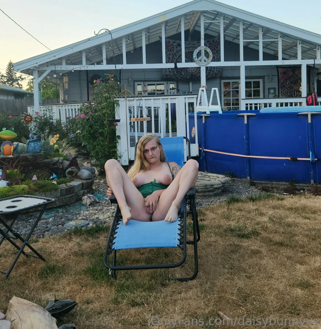 Little backyard picture time with some new sleepwear someone on part 2 