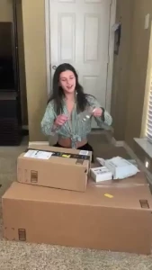 Amazon wishlist unboxing absolutely so in love with everything