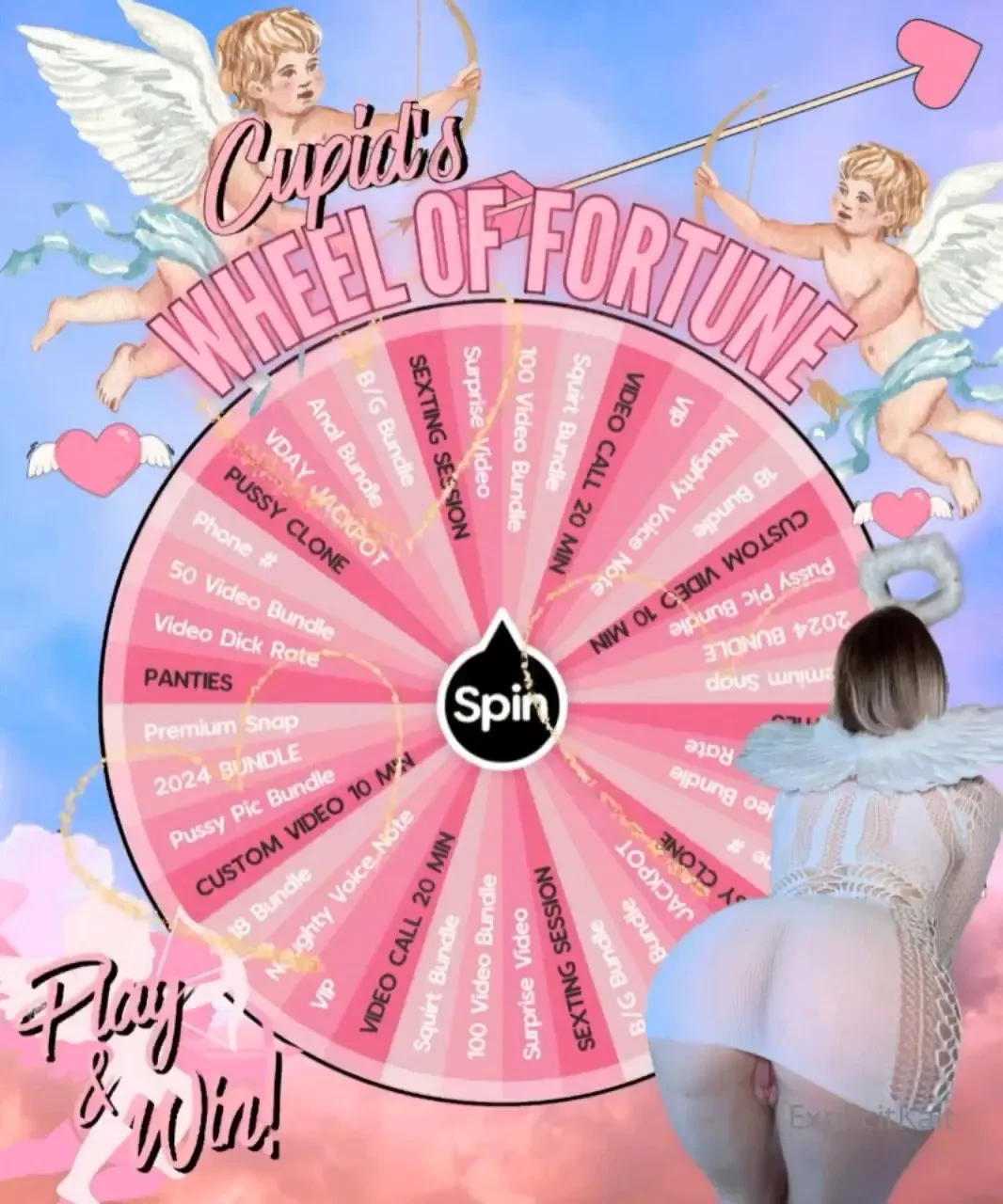 Cupids wheel of fortune it s a new year and a new valentine s day 