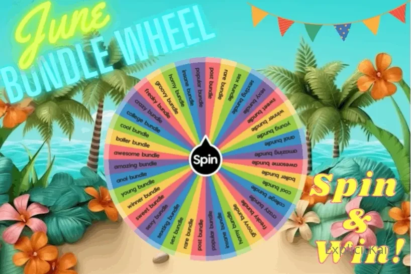 Brand new june wheel summer is here ready to play with me i know how 