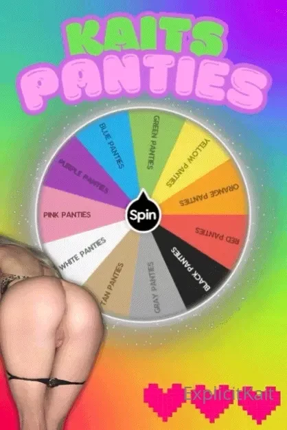 2024 panties wheel 50 75 have you ever wanted to taste or smell my 