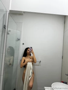 I love to relax in the shower just one thing is missing to be totally part 1